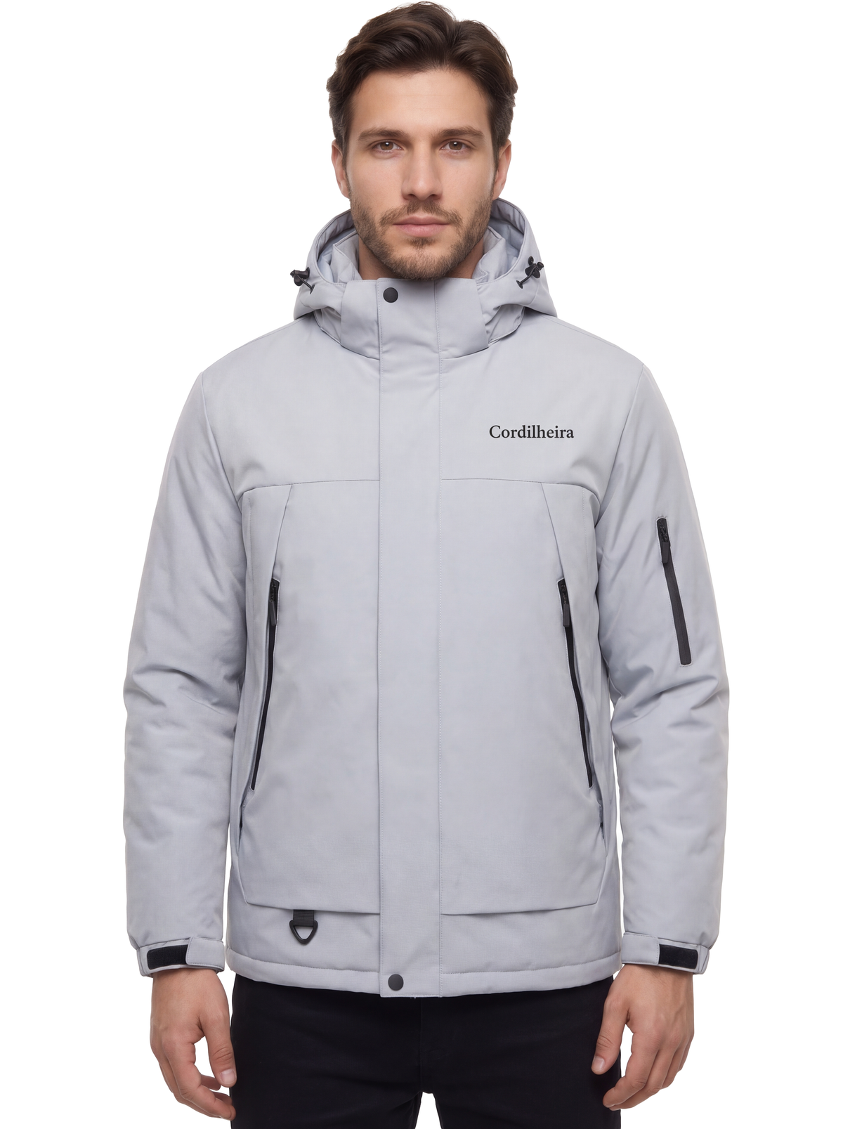 Imagem da Jaqueta Anorak Puffer Cordilheira Elevate Masculina, Roupa da Marca Cordilheira com Boa resistência, qualidade e proteção impermeável Confiável para hiking e trilhas.