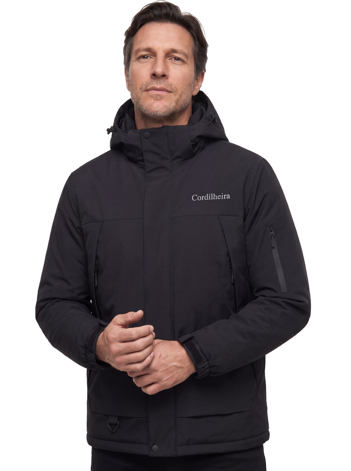 Imagem da Jaqueta Anorak Puffer Cordilheira Elevate Masculina, Roupa da Marca Cordilheira com Boa qualidade, resistência e proteção impermeável Confiável para trilhas e atividades ao ar livre.
