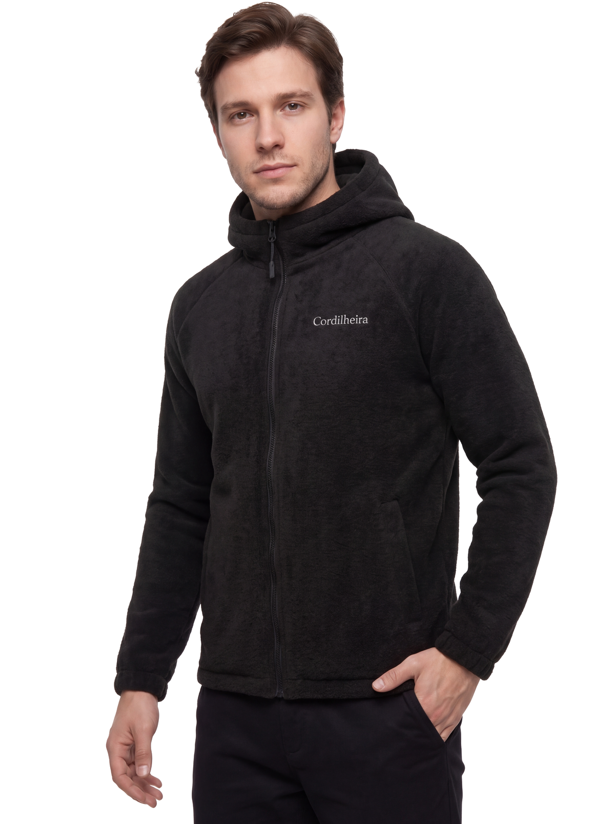 Imagem de capa da Jaqueta Cordilheira Fleece Hooded Masculina, Roupa da Marca Cordilheira com Boa qualidade, resistência e conforto Confiável para trilhas e atividades ao ar livre.
