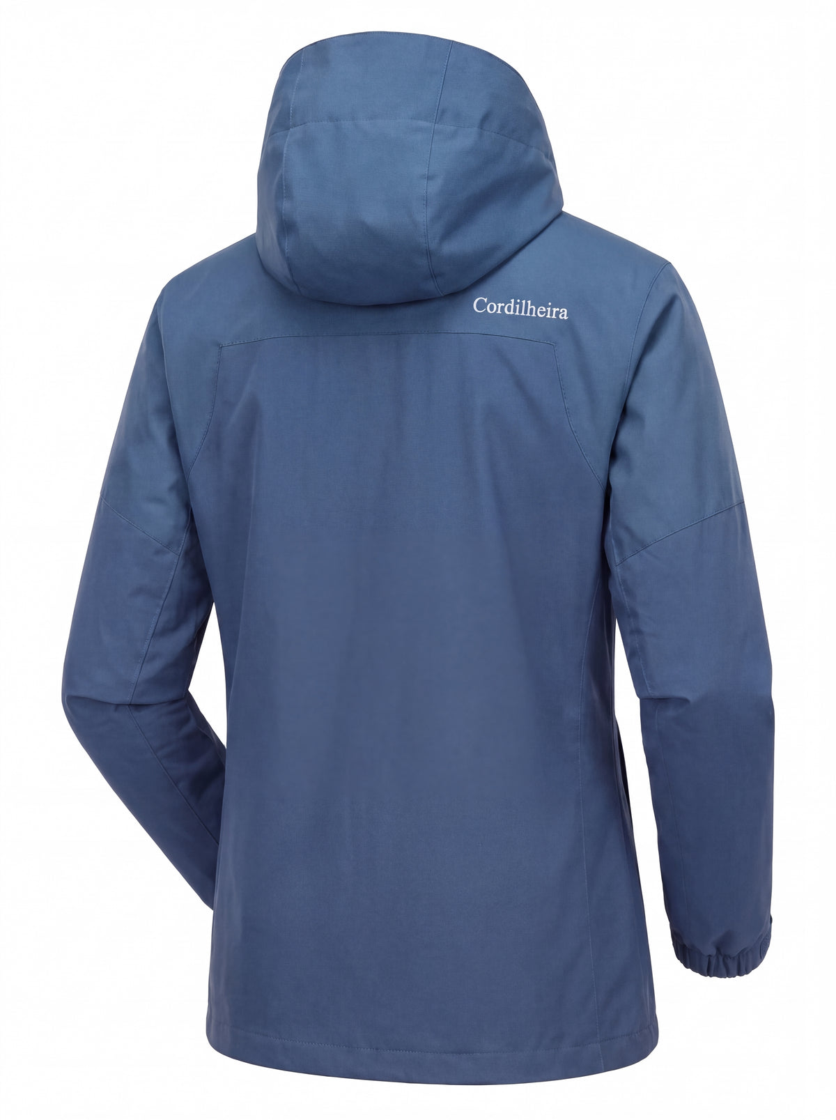 Vista traseira da Jaqueta 3 em 1 Cordilheira Alpine Masculina, Roupa da Marca Cordilheira com Boa resistência, acabamento e proteção impermeável Confiável para neve, vento e atividades outdoor.