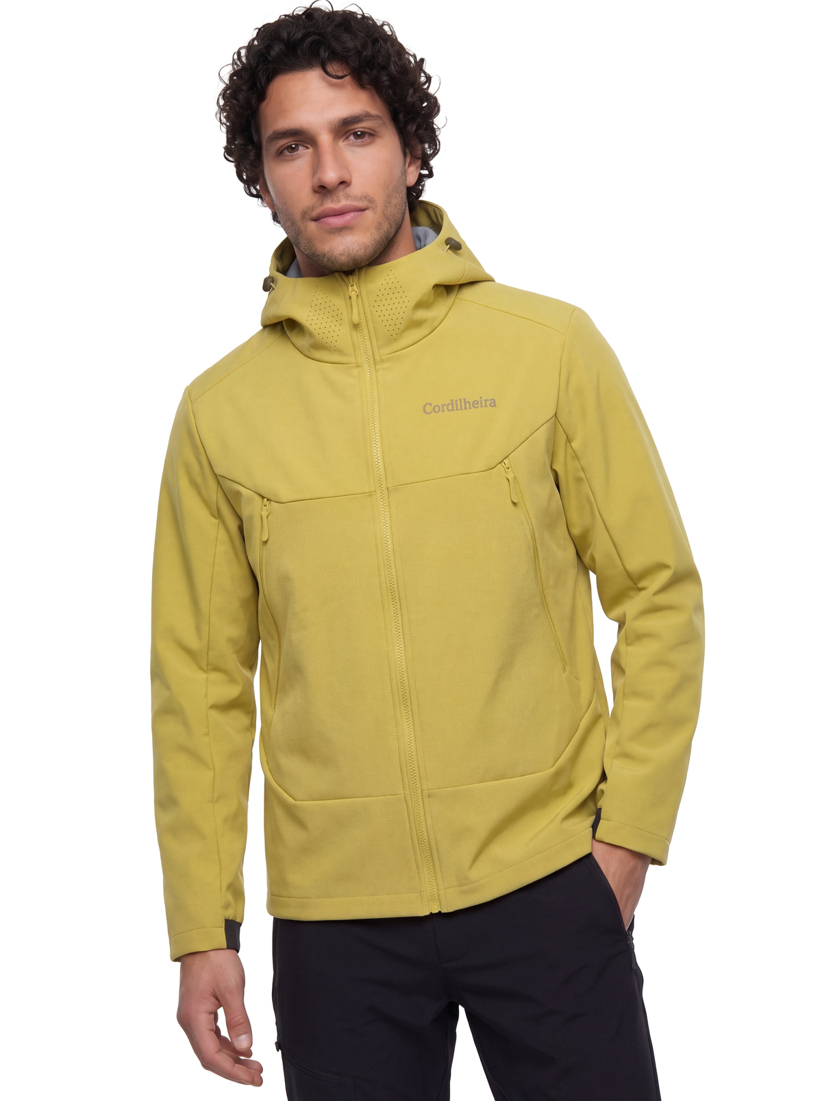 Capa da Jaqueta Cordilheira Ridge Impermeável Masculina, Roupa da Marca Cordilheira com Boa qualidade, resistência e proteção impermeável Confiável para trilha, trekking e hiking.