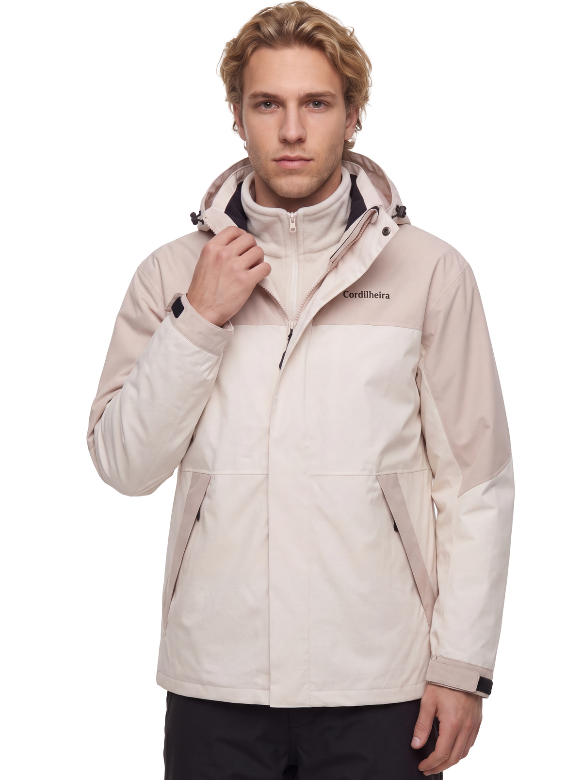 Imagem de capa da Jaqueta 3 em 1 Cordilheira Skiway Masculina, Roupa da Marca Cordilheira com Boa qualidade, impermeabilidade e resistência Confiável para esportes na neve.