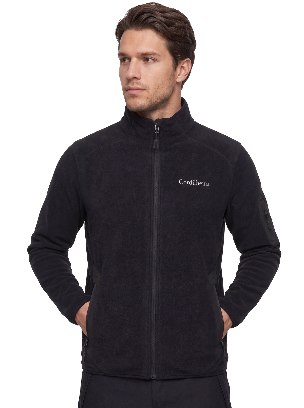 Capa da Jaqueta Cordilheira Steady Fleece Masculina, Roupa da Marca Cordilheira com Boa qualidade, conforto e resistência Confiável para frio, trekking e uso ao ar livre.