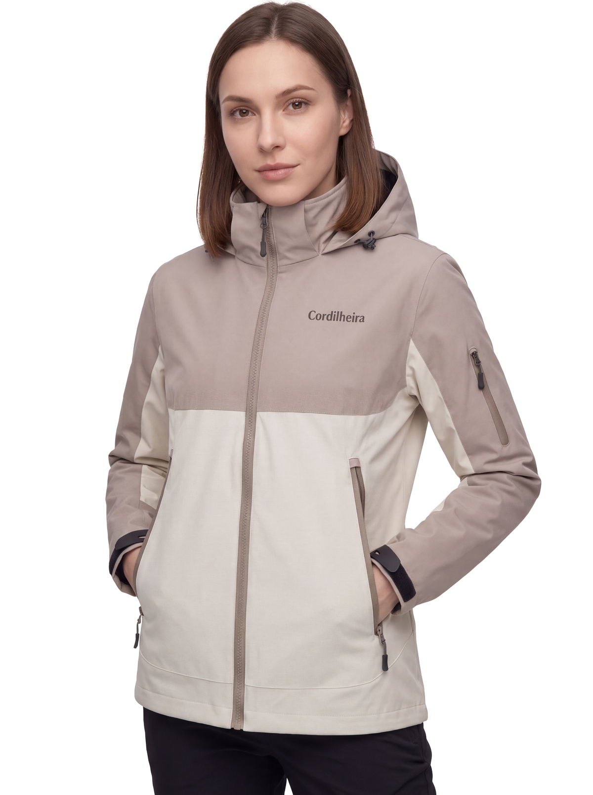 Imagem de capa da Jaqueta Cordilheira Strategy Feminina Impermeável, Roupa da Marca Cordilheira com Boa qualidade, resistência e proteção Confiável para trilhas, trekking e outdoor.