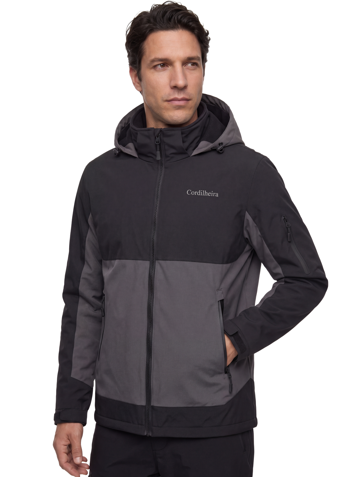 Imagem de capa da Jaqueta Cordilheira Strategy Masculina Impermeável, Roupa da Marca Cordilheira com Boa qualidade, resistência e proteção Confiável para trekking e aventuras ao ar livre.