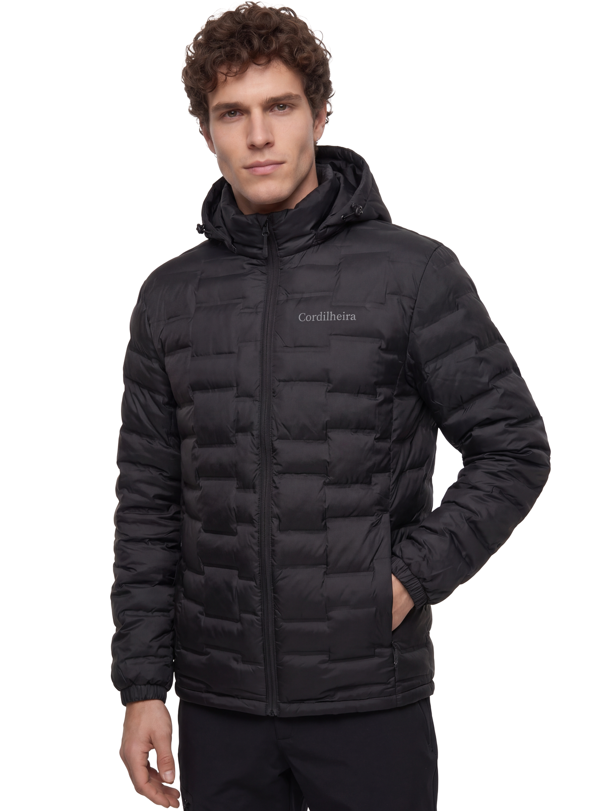 Imagem de capa da Jaqueta Puffer Cordilheira Climate Masculina, Roupa da Marca Cordilheira com Boa qualidade, resistência e design moderno e Confiável.
