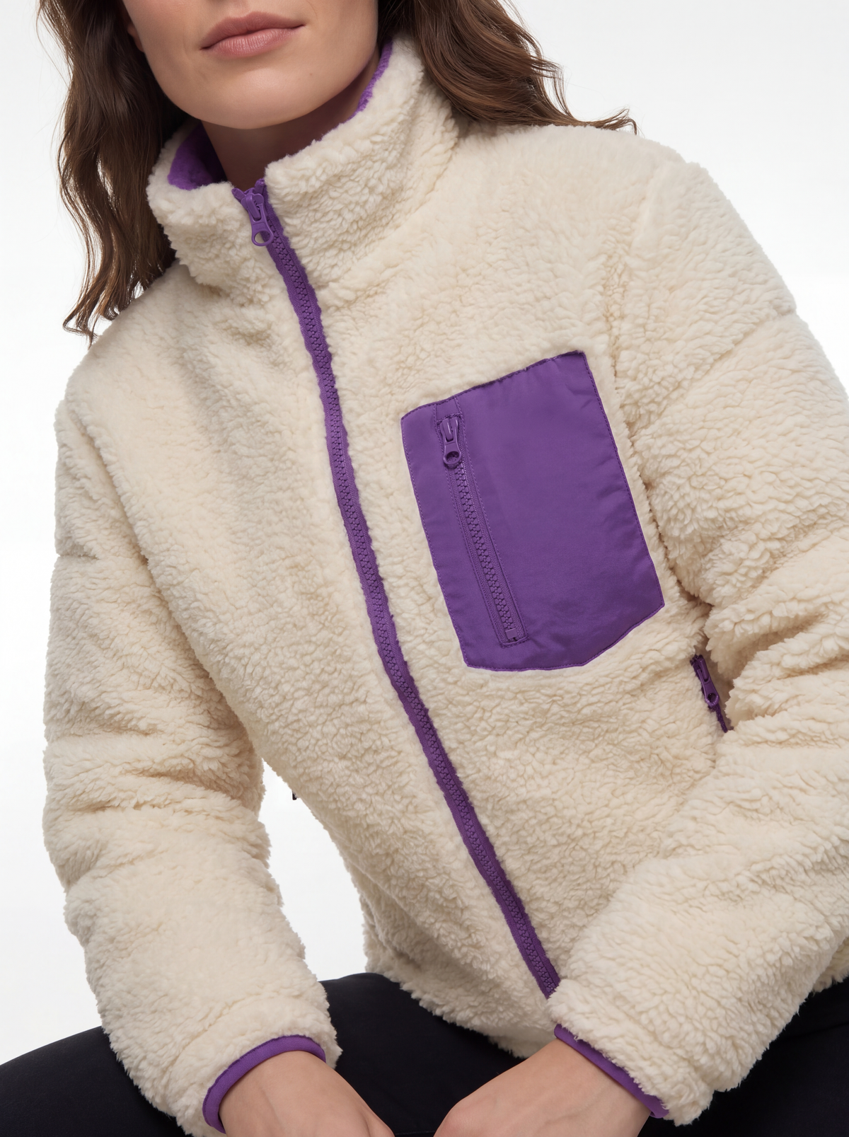 Jaqueta Puffer FrostLayer Dupla Face Feminina, Roupa da Marca Cordilheira com Boa proteção térmica e desempenho Confiável para frio e inverno.
