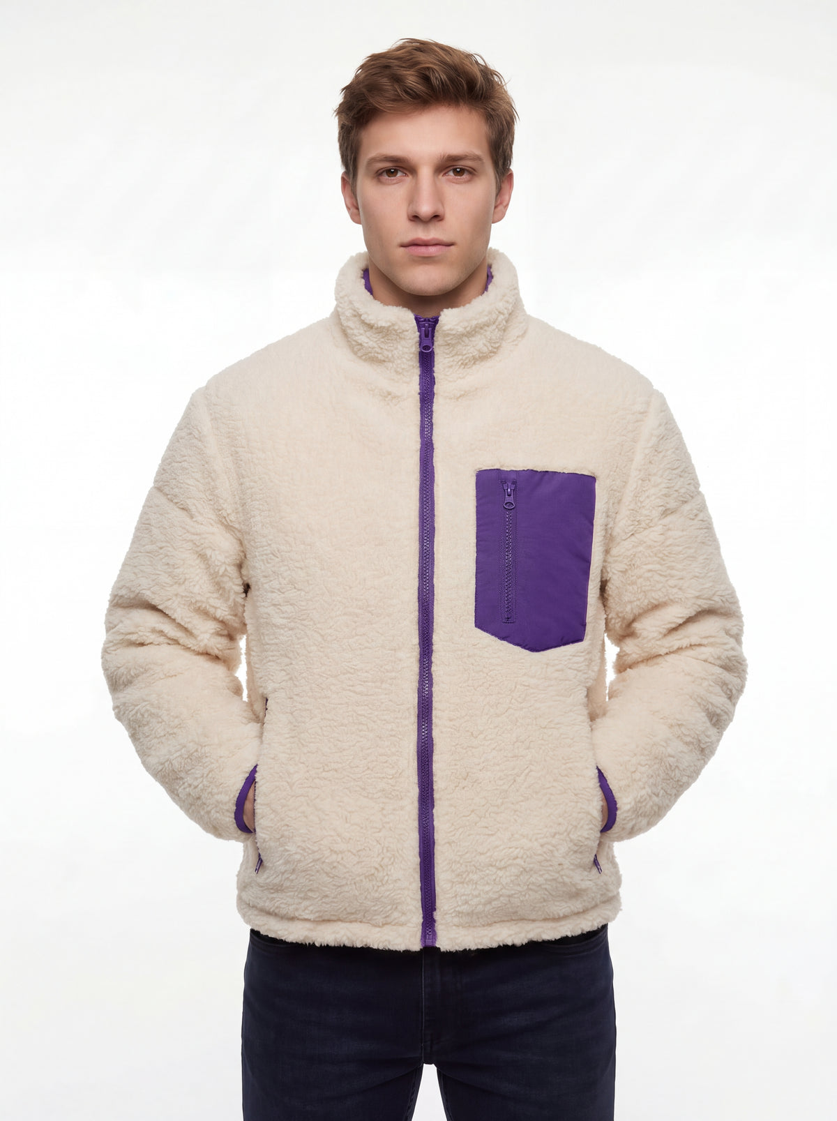 Jaqueta Puffer FrostLayer Dupla Face Masculina com proposta dupla face, Roupa da Marca Cordilheira com Boa resistência e uso Confiável para frio.