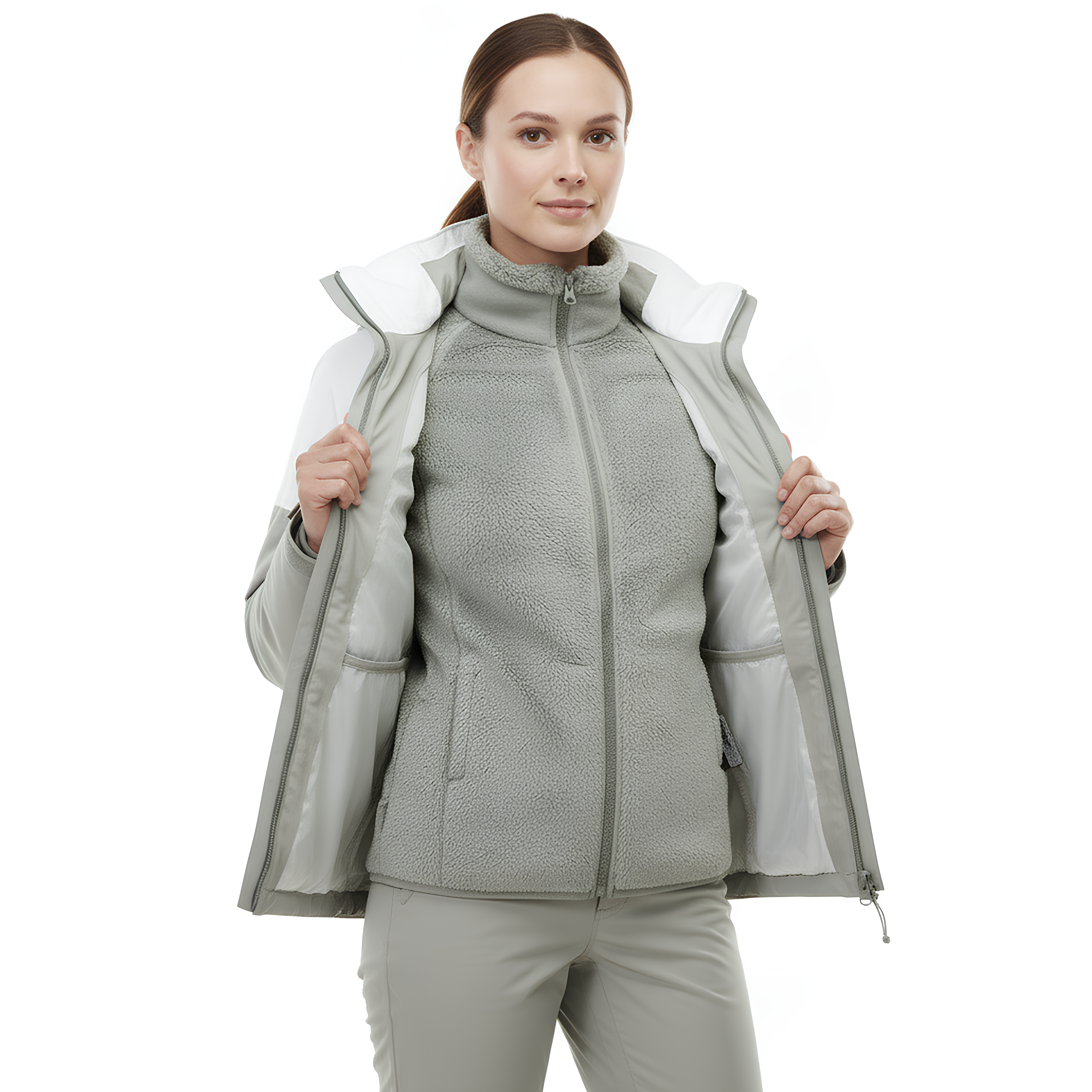 JAQUETA 3 EM 1 CORDILHEIRA ALPINE FEMININA