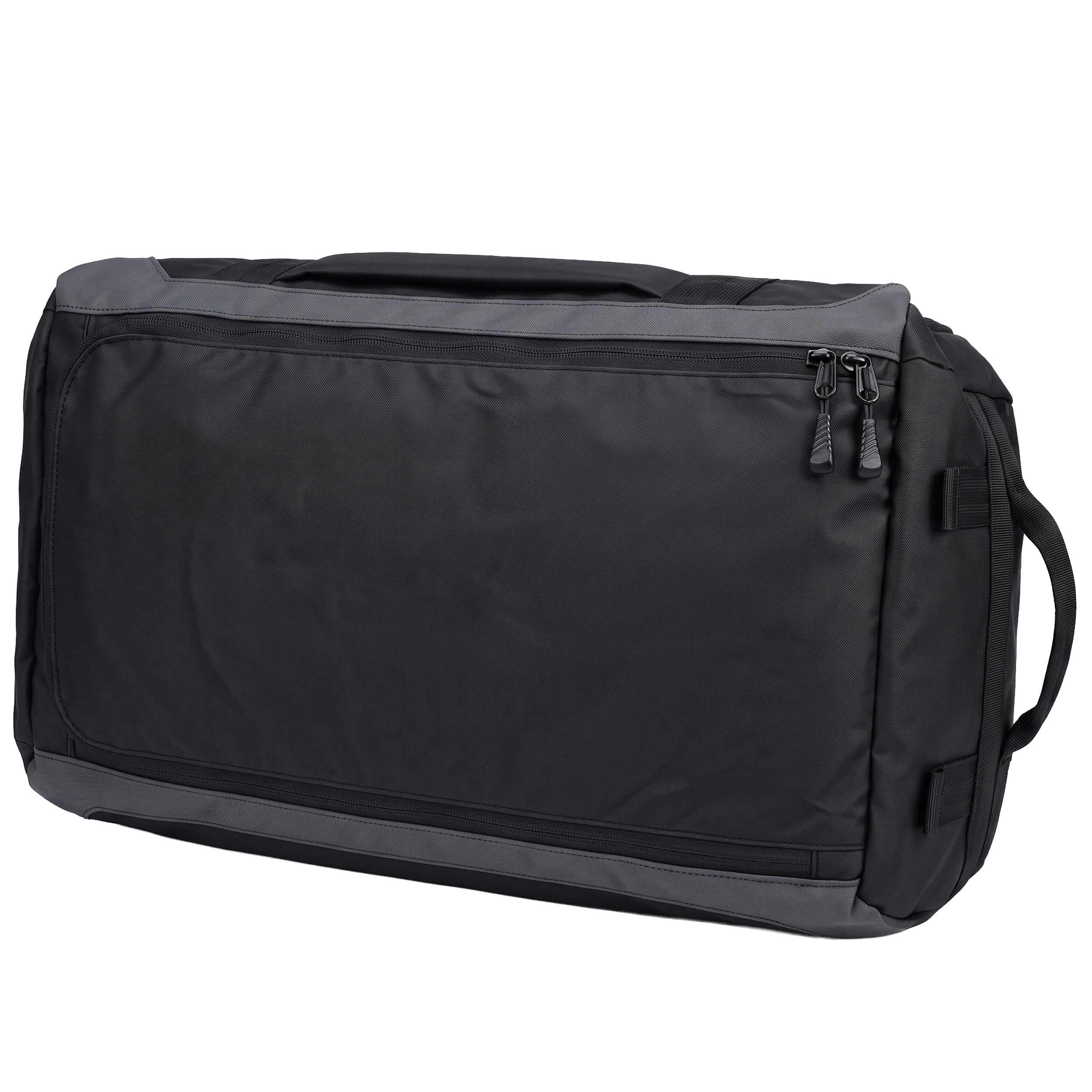 Mala duffel preta da Marca Cordilheira com alça tiracolo, ideal para levar Roupa em deslocamentos com Boa versatilidade e conforto Confiável.