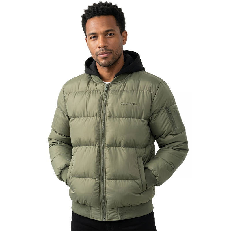 JAQUETA PUFFER CORDILHEIRA SHELTER MASCULINA