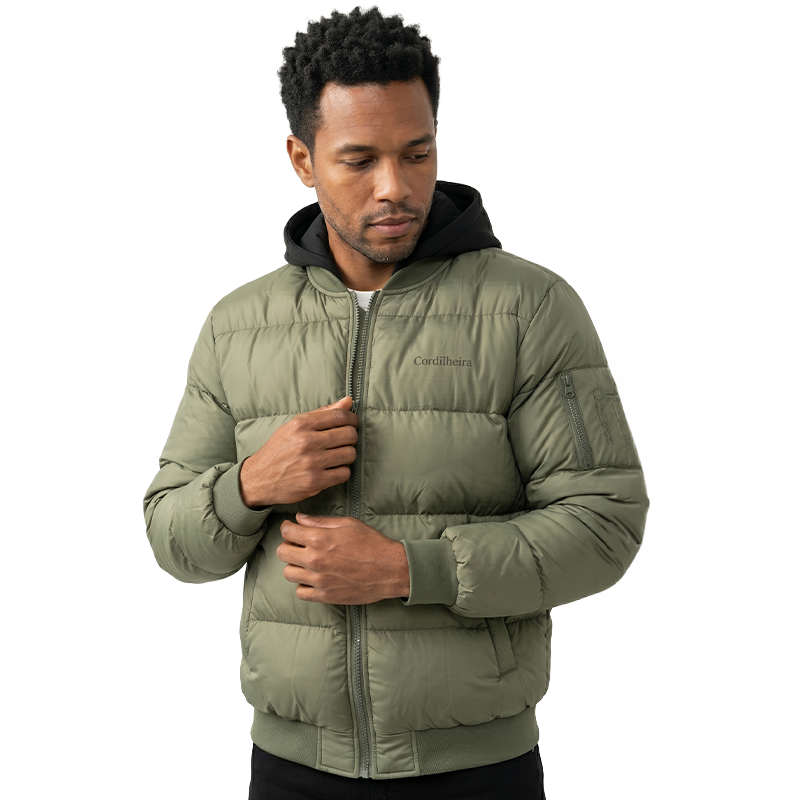 JAQUETA PUFFER CORDILHEIRA SHELTER MASCULINA