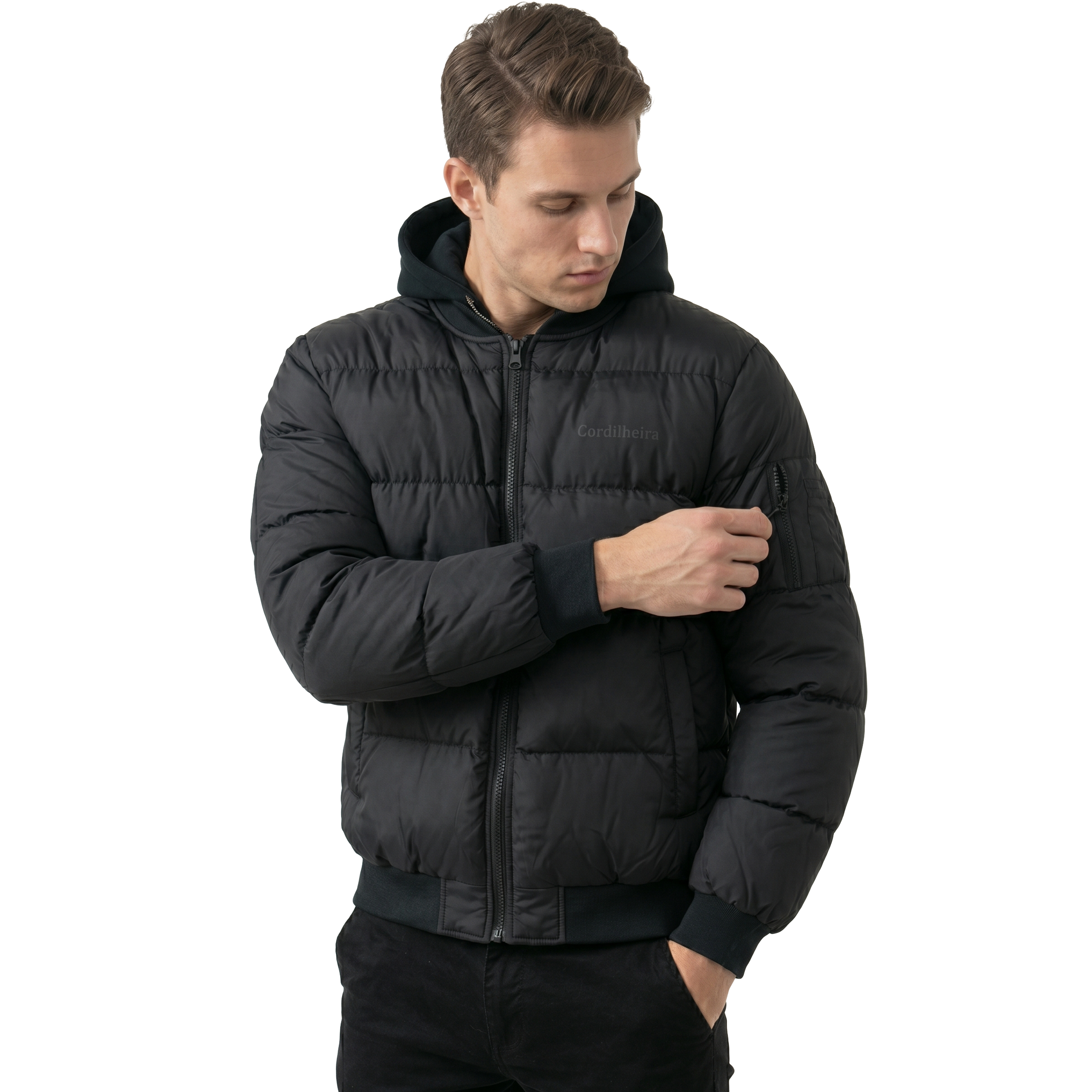 JAQUETA PUFFER CORDILHEIRA SHELTER MASCULINA