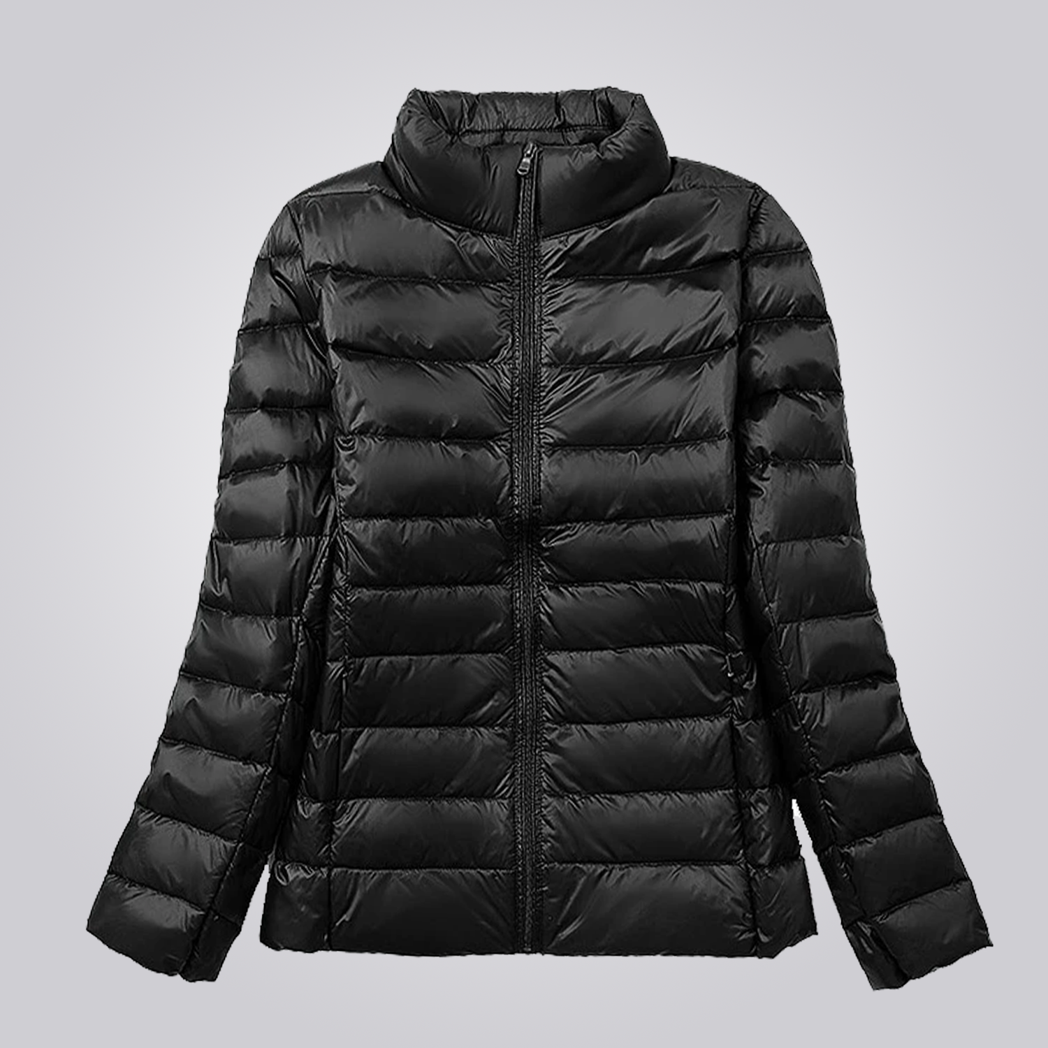 Jaqueta cordilheira ultraleve puffer feminina