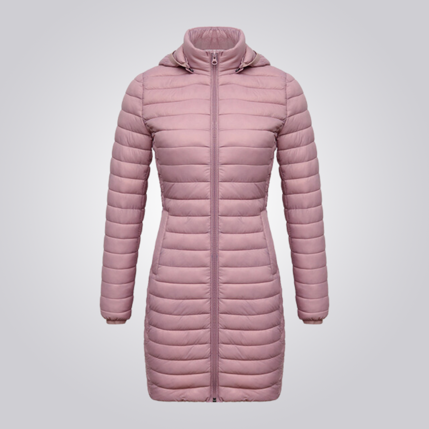 Jaqueta cordilheira long puffer feminina